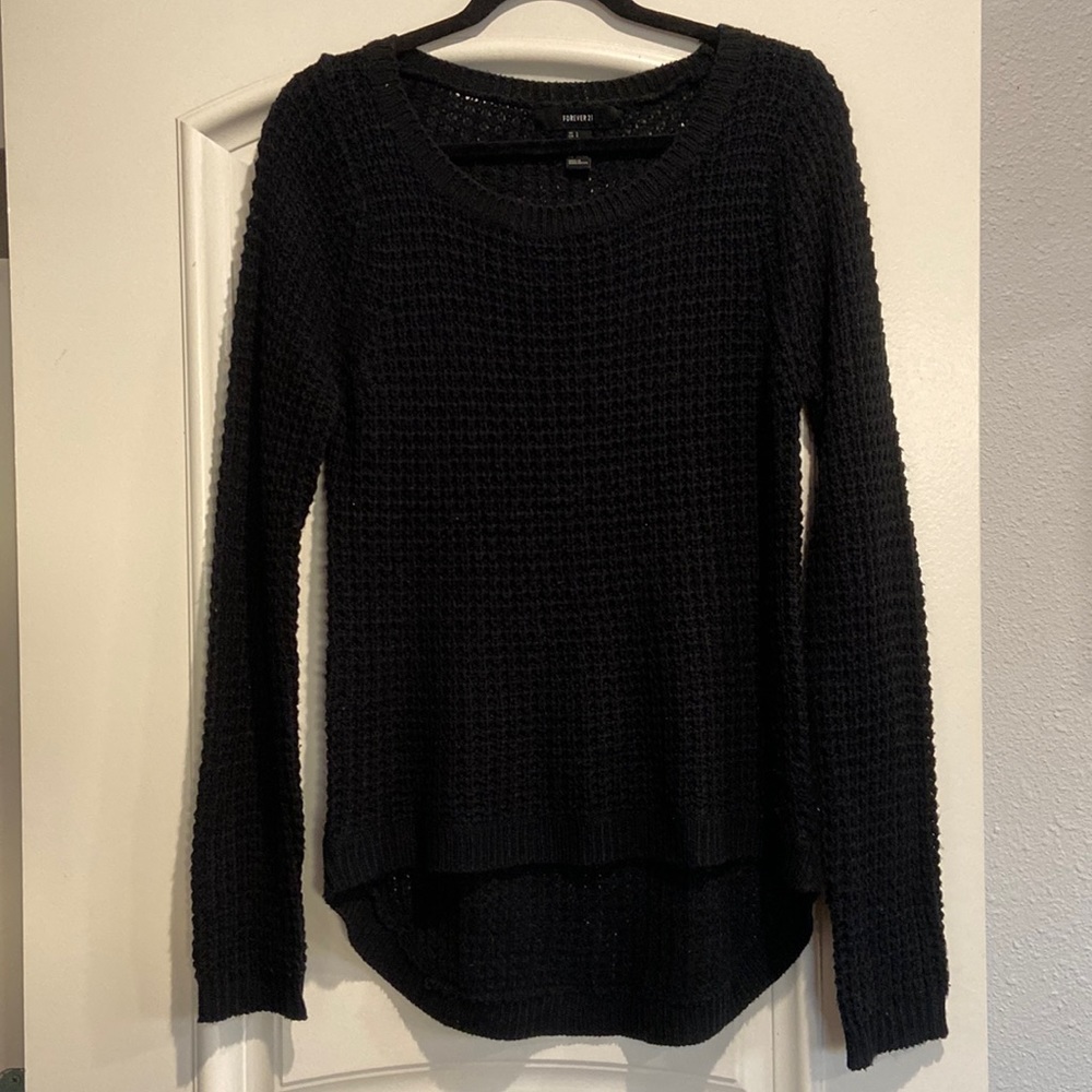 High Low F21 Knitted Sweater